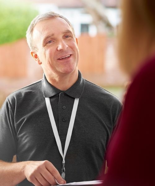 Techniker bei Ihnen zuhause